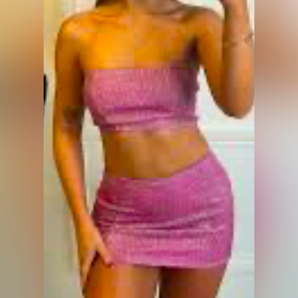 Sparkly Tube Top